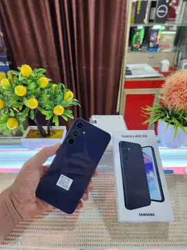 Samsung A55 5G Ram 8+8/ 256Gb Fullset Pemakaian 2 Minggu Super Mulus