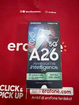 SAMSUNG A26 5G 8/256 SEGEL BARU