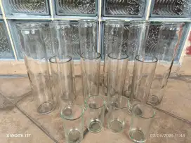 Dijual Gelas beling. Total ada 14 pcs.