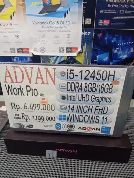 Promo Laptop Advan Work Pro