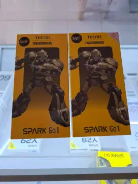 Tecno spark GO 1 4/128 New Garansi resmi carlcare 1 tahun