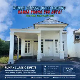 Dijual Rumah Classic di Ulee Kareng Dekat Simpang Tujuh Ulee Kareng