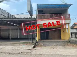 DIJUAL MURAH Ruko Raya Menganti Gresik, Nol Jalan Raya