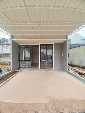 Rumah Modern 2 Lt Lebar Muka 8 m akses LRT Cibubur 800 Jutaan