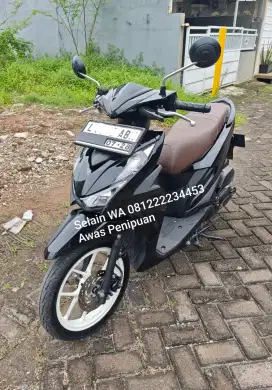 Honda Beat CBS 2023 Hitam Low KM