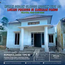 Dijual Rumah Classic di Pango Banda Aceh - Lokasi Srategis Pusat Kota