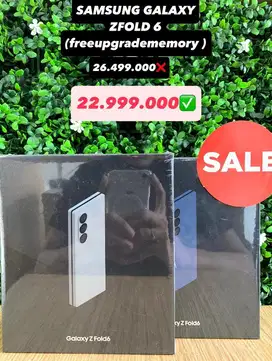 SAMSUNG GALAXY ZFOLD 6 FREE MEMORY UPGRADE