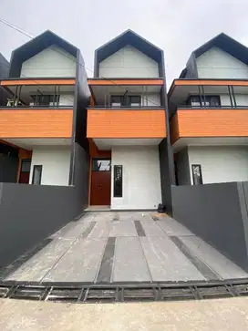 Rumah Baru Modern Free Biaya cuma 5 menit ke stasiun Pondok Rajeg