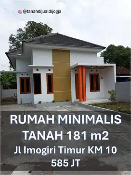 Rumah Siap Huni di Jl Imogiri Timur KM 12 Jetis dekat RS Nur Hidayah