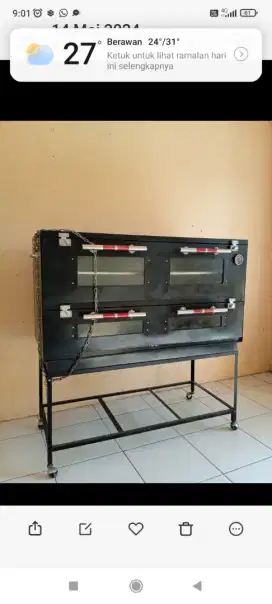 Oven Bahan Galvanis Antikarat