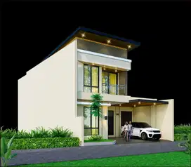 Jual Rumah  sleman 800 Meter ke Ring Road Barat Kolam Renang Pribadi