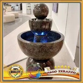 Air Mancur Terazzo Unik Handmade Batu Minimalis