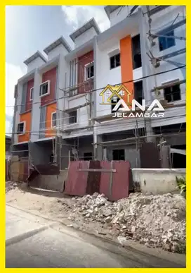 ANA RUMAH BARU 3LT LUAS 4X14M LOKASI BAGUS DI TANJUNG DUREN
