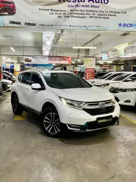 (KM 62rb) Panoramic Honda CRV Turbo Prestige 2017 AT Like new 2018