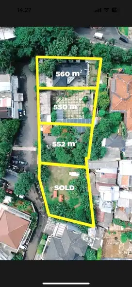Dijual Tanah  Bangunan Restoran Kemang Jaksel