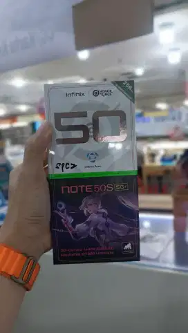 INFINIX NOTE 50S 5G+ KAS & KREDIT RAM 8+8GB/256GB BARU GARANSI RESMI