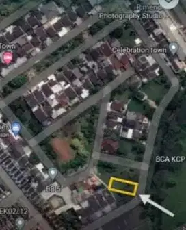 DIJUAL KAVLING DI CELEBRATION TOWN BEKASI