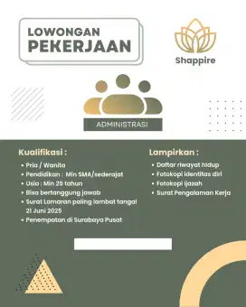 Tenaga administrasi kantor