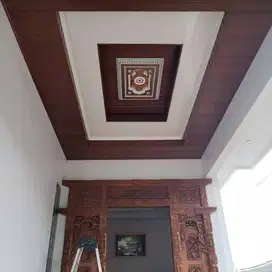 Pasang Plafon Partisi Jasa Tukang Wall Moulding Sekat PVC GRC Gypsum
