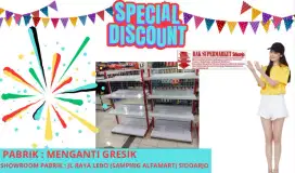 Rak minimarket Gondola