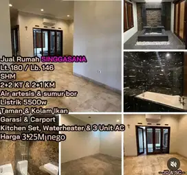 Termurah! Rumah lux singgasana pradana bandung tengah