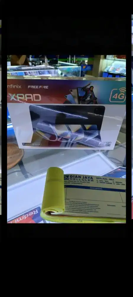 Tablet infinix XPAD LTE 256gb helio g99 sinyal 4G garansi resmi