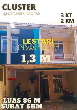 Rumah Cluster 2 Lantai Siap Huni Dijakarta Timur
