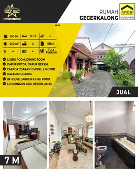 Rumah dijual di jalan gegerkalong