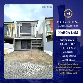 Rumah Kalikepiting dkt UNAIR Gubeng Dharmahusada MERR Galaxy Mall Mojo