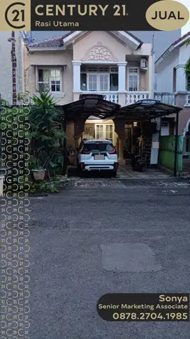 DIJUAL RUMAH 2 LANTAI DI LEGENDA WISATA CIBUBUR