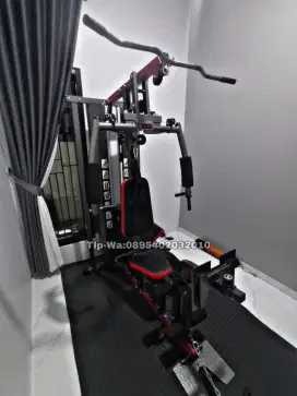 Alat fitnes home gym 1 sisi+ leg pres