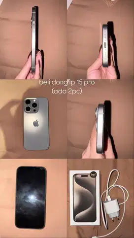 Jual iphone 15 Pro