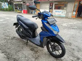 Pajak hidup Honda Beat ECO New 2020 cw biru mesin bagus motor terawat