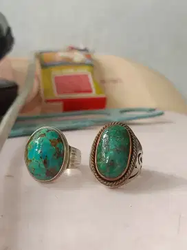 batu pirus Persia ring perak