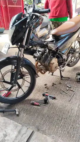 Jual motor satria Suzuki