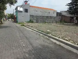 Dijual tanah di semarang kota datar siap bangun jalan lebar