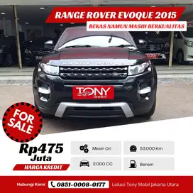 Range Rover Evoque Luxury Si4 2.0 AT 2015 Hitam