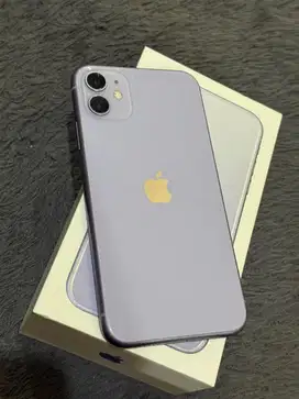 iphone 11 ungu 128gb fullset