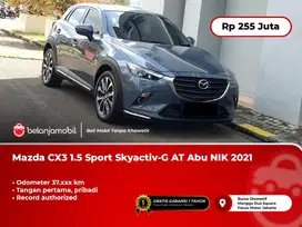 Mazda CX-3 1.5 Sport Skyactiv-G AT [ TANGAN PERTAMA ]
