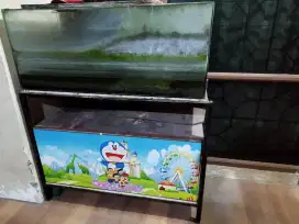 Dijual cepat 2 bh Aquarium 100x45x50