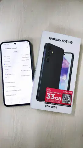 Samsung A55 8/256 5G Resmi Sein Mulus