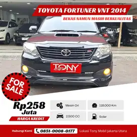 VNT TRD Toyota Fortuner AT 2014 Hitam