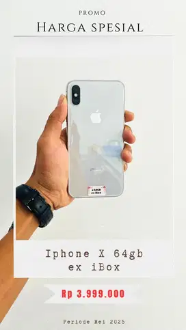 iPhone X 64gb ex iBox