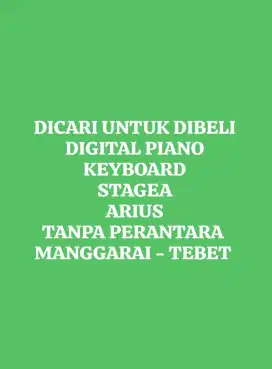 Digital Piano/Arius/Keyboard Yamaha/Roland/KORG Jabodetabek