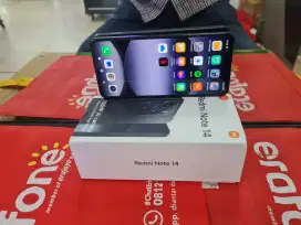 Redmi Note 14 Ram 8/256 gb mulus no minus lengkap