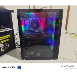 CPU PC GAMING RYZEN 5 5600 VGA RX 6600 XT 8GB RAM 32GB SSD 512GB NVME