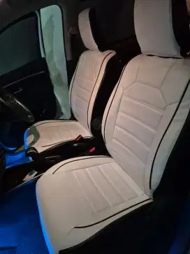 Sarung jok kulit PU custom utk mbl Ertiga