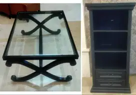 Lemari dan meja sofa