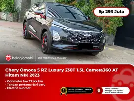 [LOW KM] Chery Omoda 5 RZ Luxury 230T 1.5L Sunroof AT Hitam 2023/2024