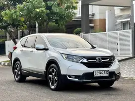 HONDA CRV TURBO AT 1.5 PUTIH 2019 KM 50RBAN ASLI ISTIMEWA